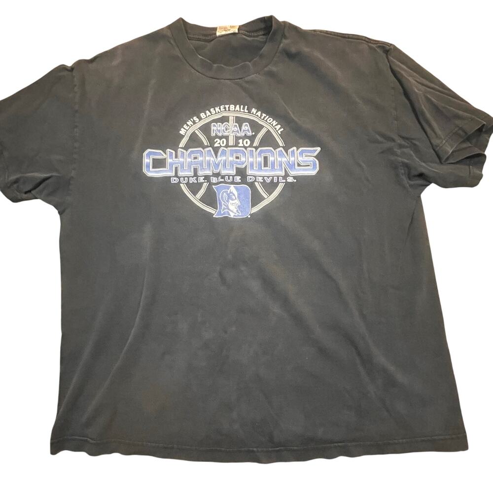 Duke Blue‎ Devils 2010 Champions Tee 2X NCAA Basketball National Title Shirt